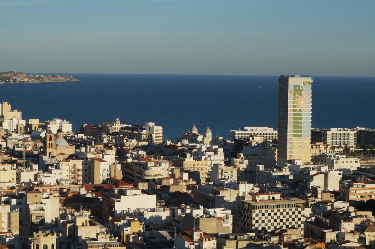 Charming Downtown Skyscrapper Appartement Alicante Buitenkant foto